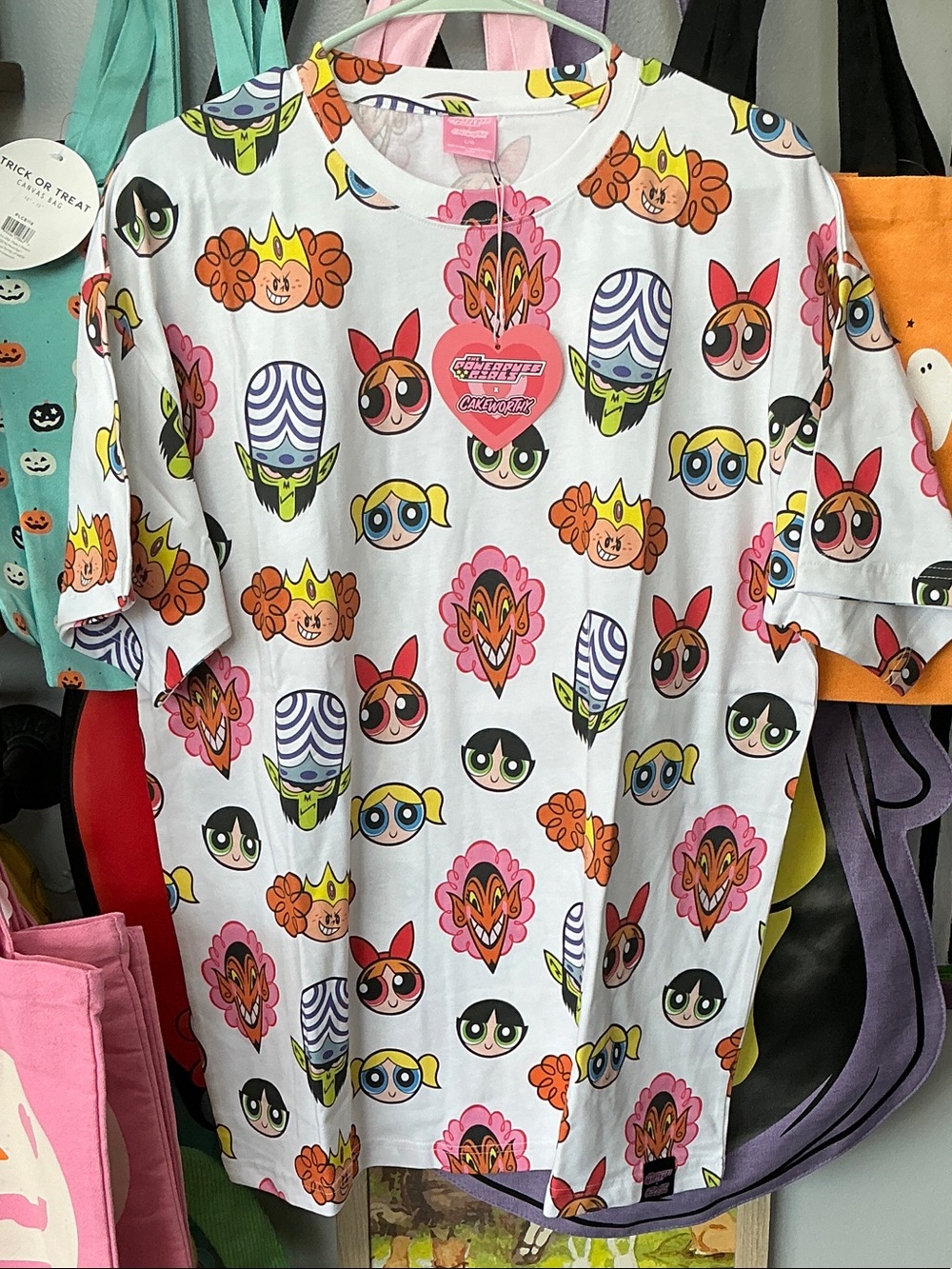 Powerpuff Girls White Graphic Short Sleeve Tee by Cartoon Network